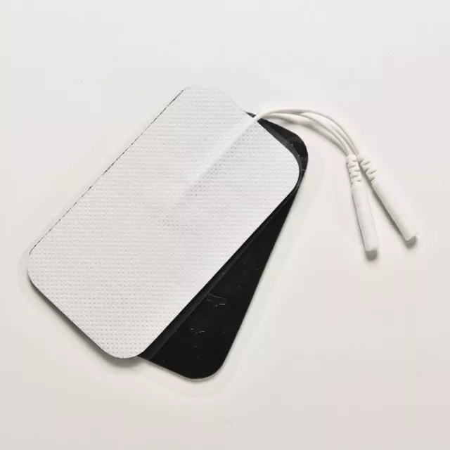 2x Hot Large Reusable Large Electrode Self Adhesive Pads For Tens EMS Machin ;ST