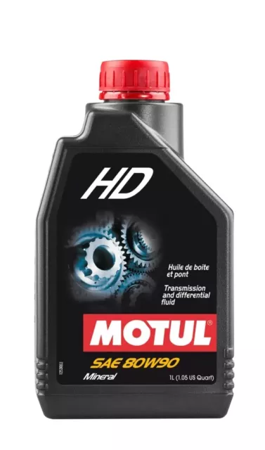 Olio Minerale Motul HD 80W90 per Cambi e Trasmissioni - 1 lt