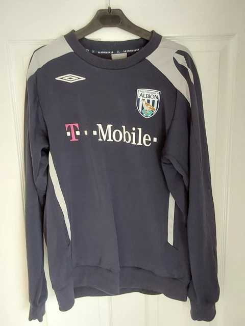 West Bromwich Albion sweatshirt umbro large mens official WBA brom