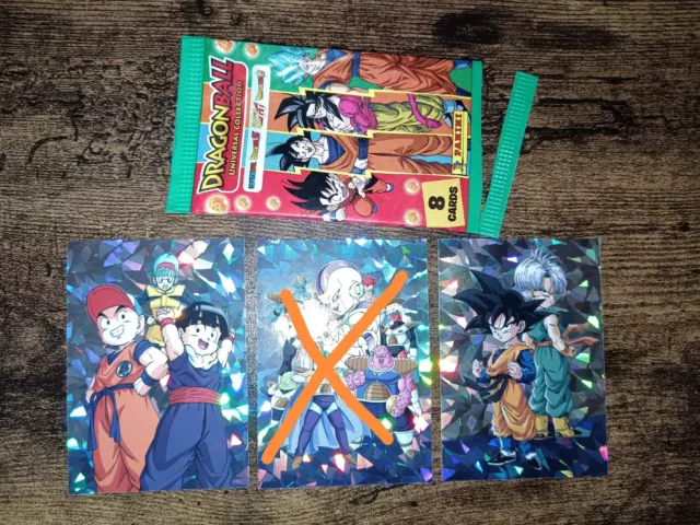 Dragon Ball Panini Universal Collection Crystal shard Card 18 Type For Selection