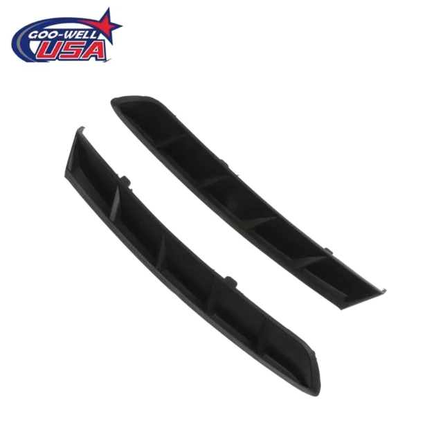 New Black Left & Right Side Rear Bumper Extension Trim Fit for Toyota Camry US