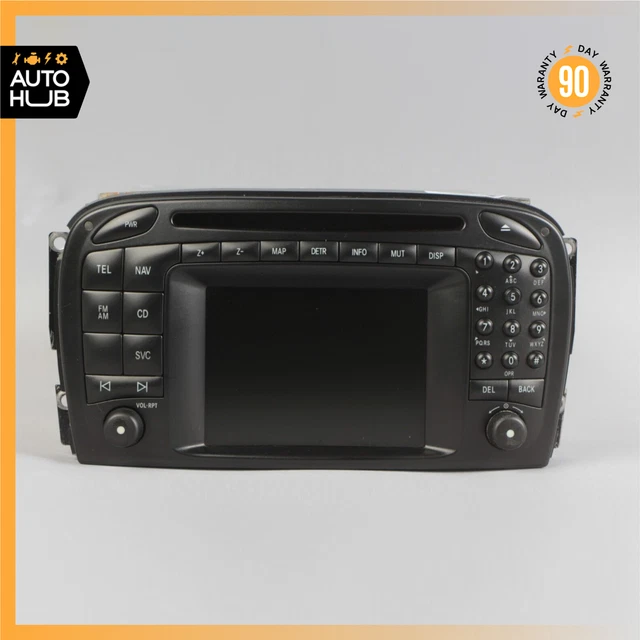 03-04 Mercedes R230 SL500 SL55 AMG Head Unit Radio Command Navigation OEM