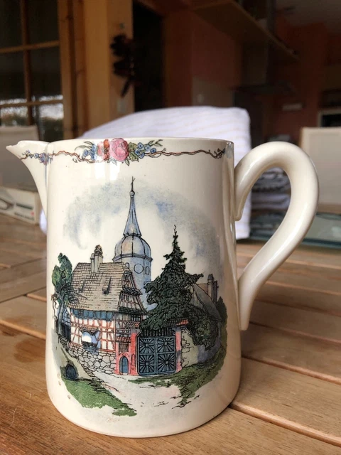 Ancien Pot - Pichet Sarreguemines Obernay H. Loux