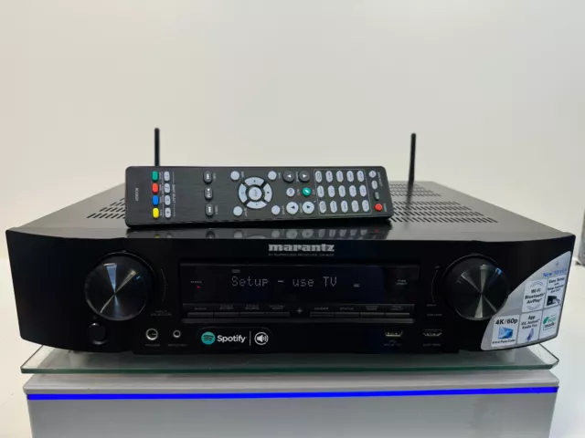 MARANTZ NR1605 7.1 AV RECEIVER Mit Netzwerk, WiFi und Bluetooth - Slim Line