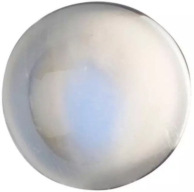 Natural Fine Rainbow Moonstone - Round Cabochon - Madagascar - AAA Grade