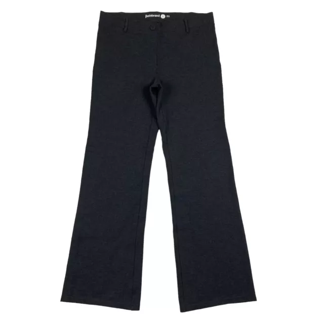 BETABRAND CHARCOAL GRAY Boot-Cut Classic Dress Yoga Pants Size L