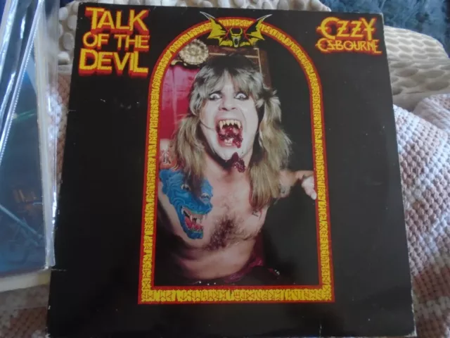 Ozzy Osbourne Talk of the Devil Double Vinyl LP (Black Sabbath)