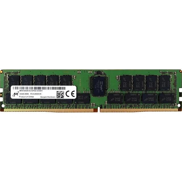 Micron 16GB DDR4 2666MHz SODIMM PC4-21300 MTA16ATF2G64HZ-2G6E1 (Usato)