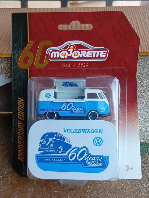 MAJORETTE VOLKSWAGEN COMBI voiture 1/60 VW #244 diecast police minibus camping EUR 4,99 - FR