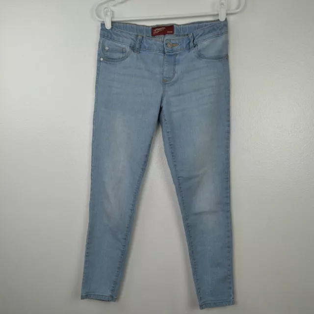 Arizona Jeans Jegging Size 14 Juniors Light Wash Slim