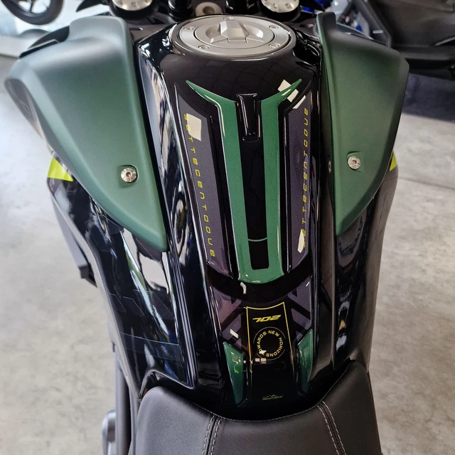 Paraserbatoio Per Serbatoio Moto Paraserbatoio Slim Adesivo 3D - 9