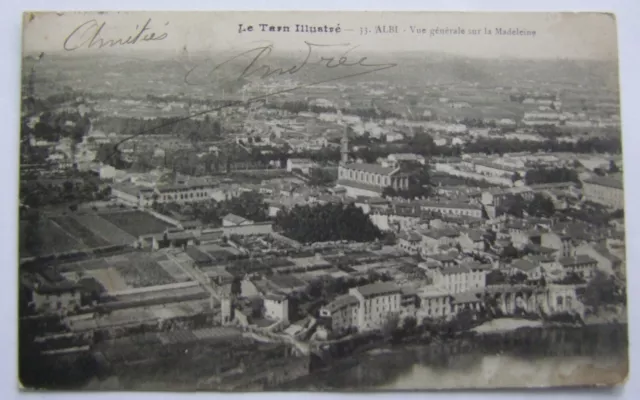 Le Tarn  Illustré , ALBI  , vue  générale  sur  la  Madeleine