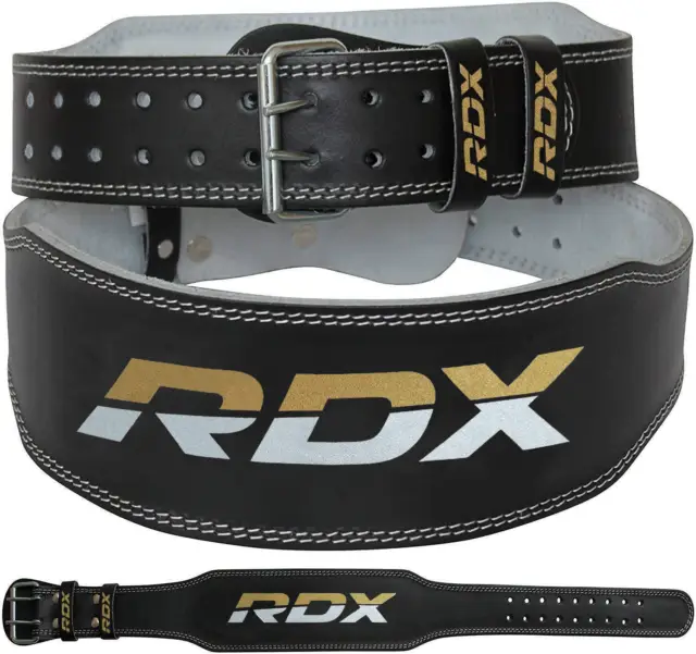 RDX Weight Lifting Belt Back Support Fitness Gym Bodybuilding Training Workout
