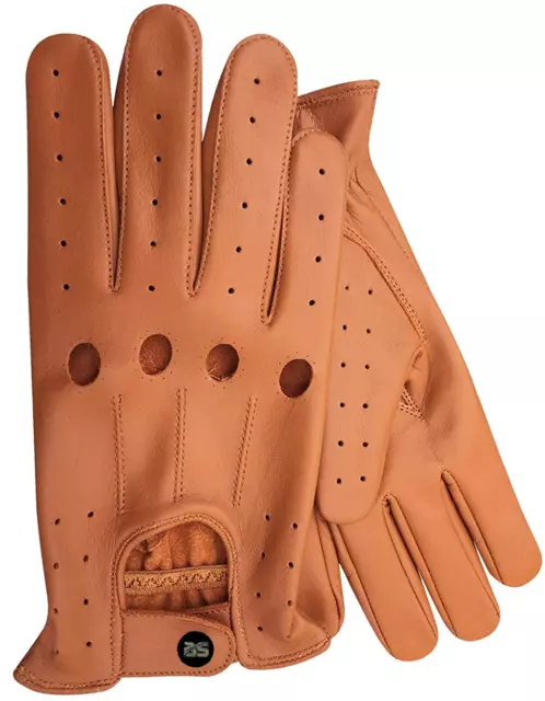 Gants de Conduite 100% Cuir Style Rétro pour Homme Confort et Sûre Chauffeur