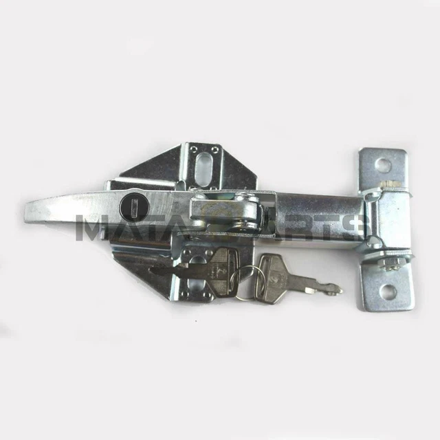 1PCS Cylinder Cover Lock Head Lock Hood Lock With Key Fit For Kobelco Excavator