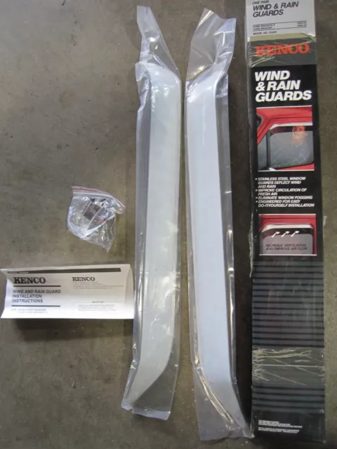 Vintage Bronco II Rain Guards Wind Window Vent Visor 1983-1992 Ford Ranger Vintage Bronco II Rain Guards Wind Window Vent Visor 1983-1992 Ford Ranger
