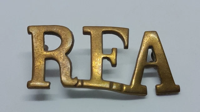 R Shoulder Rfa ORIGINAL ROYAL FIELD Artillery RFA Shoulder Title 1940s £6.00 - PicClick UK