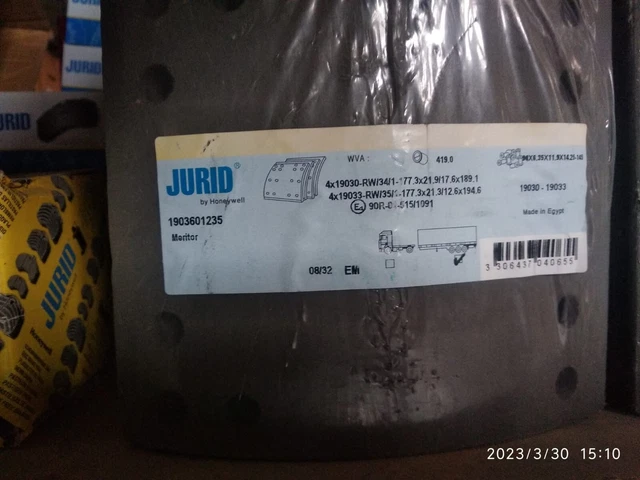 Ceppi 178X18.6X190 Ror 419X178 Nuovi Assali