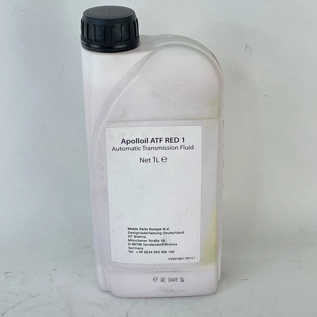 KIA AUTOMATIC TRANSMISSION Gearbox Fluid 1L Litre Genuine 0450000140A £