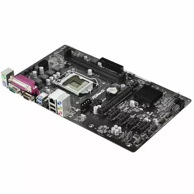 For ASROCK H81 PRO BTC Motherboard LGA1150 DDR3 6-GPU Decrypto ATX System Board 2