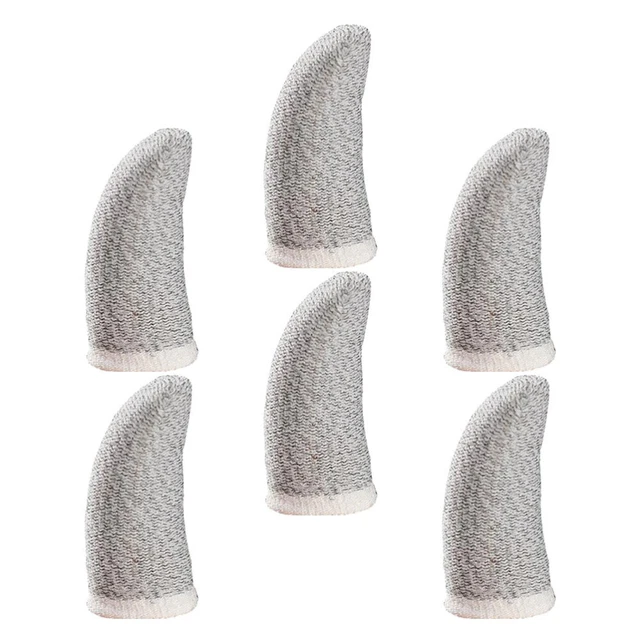 6 Pcs Gaming Thumb Sleeves Profession Thumb Protector Screen Touch Cover