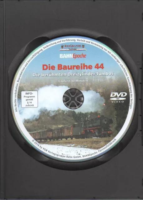 DVD Bahn Epoche/Rio Grande: Die Baureihe 44 / Eisenbahn / 40 Minuten