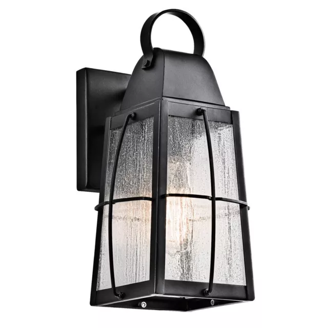 Kichler Lighting 49552BKT Tolerand Outdoor Wall Light Textured Black