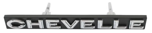 72 1972 CHEVELLE Front Grille Emblem Script Nameplate $39.51 - PicClick CA