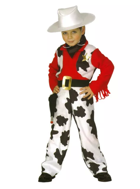 Widmann Costume Carnevale da Cowboy Qualità Far West Vestito per Bambini