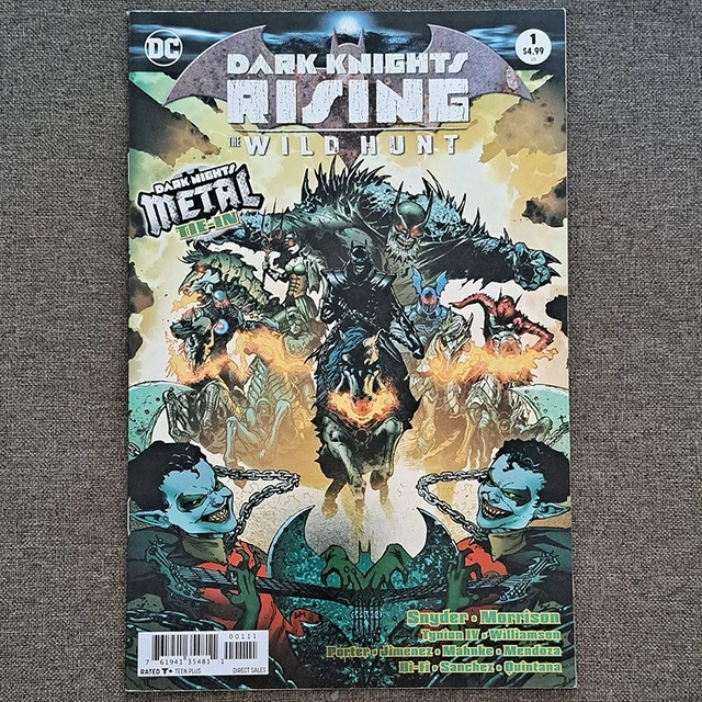 DC Dark Knights Rising The Wild Hunt 2018 #1 VF/NM unread, bagged & boarded