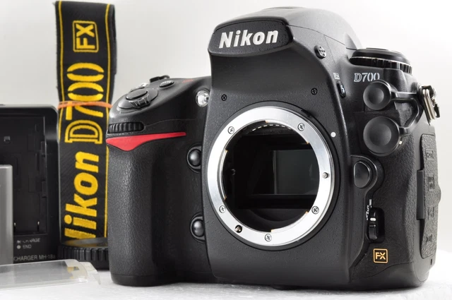 Nikon D700 12.1MP Digital SLR Camera Black Body Near Mint From Japan #1468