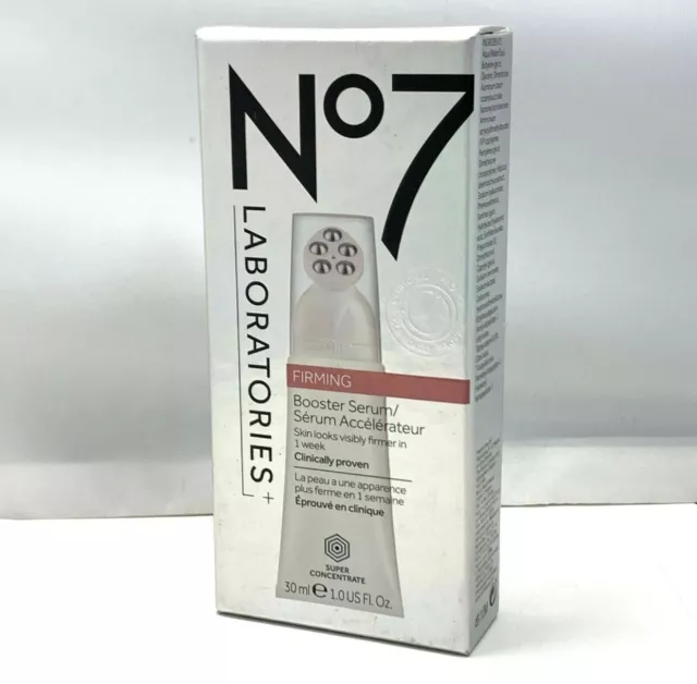 No7 Laboratories Firming Booster Serum 30ml/1.0fl.oz. New In Box