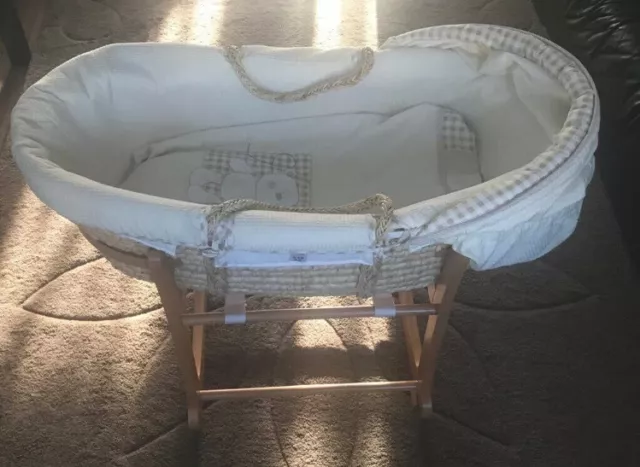 John Lewis Baby Moses Basket & Stand