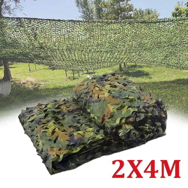 2x4M Camouflage Jagd Tarnnetz Militär Army Tarnung Camo Hunter Army Military Net