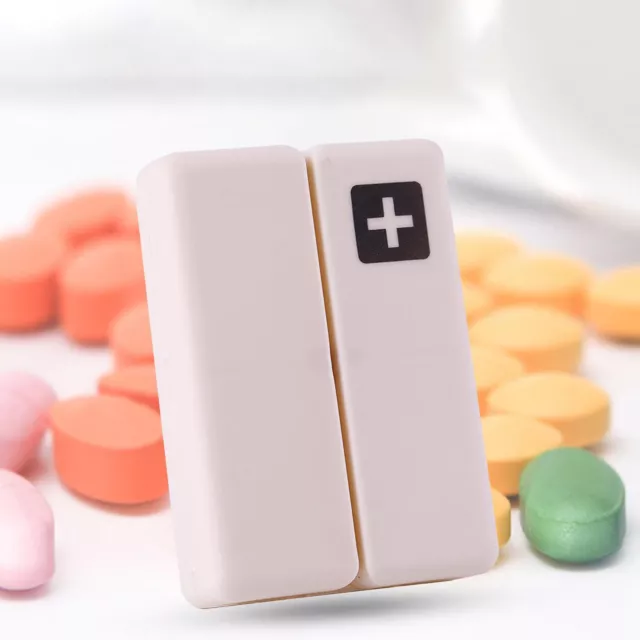 Weekly Pill Box Organizer 7 Day Magnetic Pill Case BPA Free For Medicine Vitamin 2