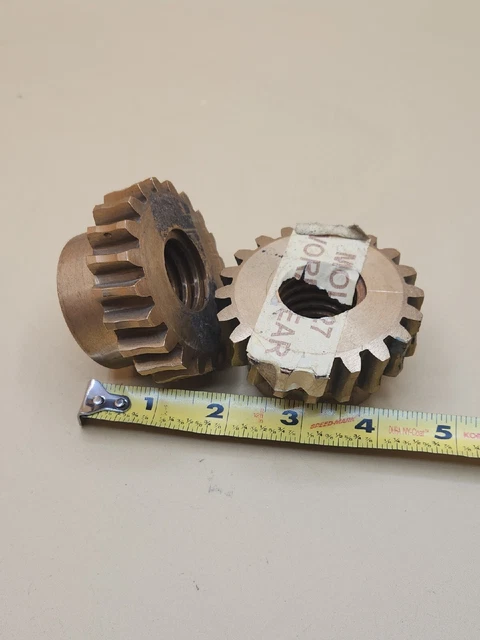 Browning A2E Worm Gear Regal BWG820-2 20 Teeth Brass 2 Pack Pair