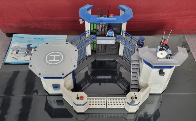 PLAYMOBIL 71602 - Poste de police et véhicules - La Poste
