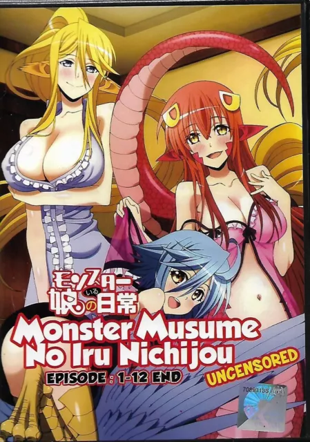 MONSTER MUSUME NO OISHA-SAN Vol.1-12 End ANIME DVD ~ENGLISH DUBBED~ Region  All