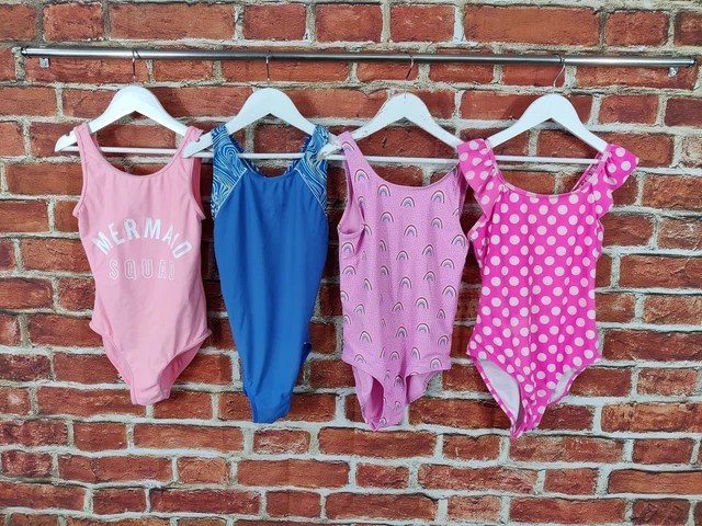 Girls Bundle Age 10-11 Years Next Primark Etc Swimsuit Costume One Piece 146Cm