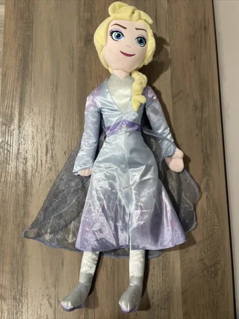 Disney Frozen II 26” Elsa Plush Soft Pillow Buddy Doll