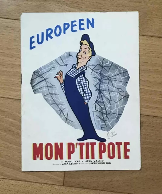 ►Programme Spectacle - Europeen - Mon P'tit Pote - Roger Nicolas - Jean Leroy