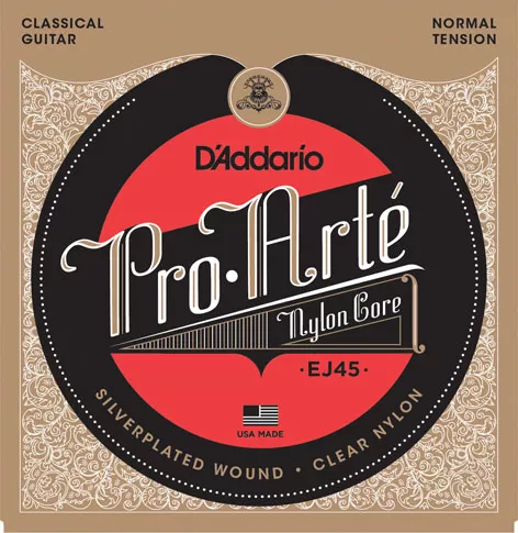 D'Addario Pro Arté EJ45 Normal Tension 028/043 Muta Corde per Chitarra Classica