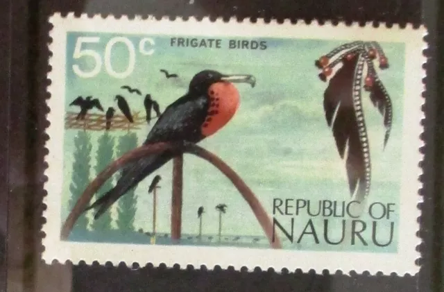 Nauru 1973 50c Frigate Bird MUH