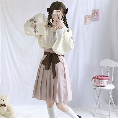 2022 Japanese Kimono Dress Women Cardigan Yukata Streetwear 2