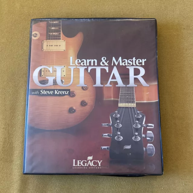 Learn and Master Guitar w/ Steve Krenz READ DESCRIPTION