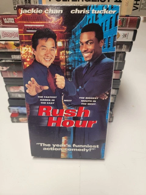 RUSH HOUR VHS 1999 Jackie Chan Chris Tucker **Buy 2 Get 1 Free** £6.27 ...