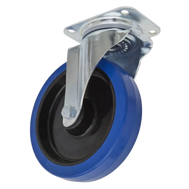 Sealey SCW3200SP Roulette Roue Pivot Plaque Ø200mm