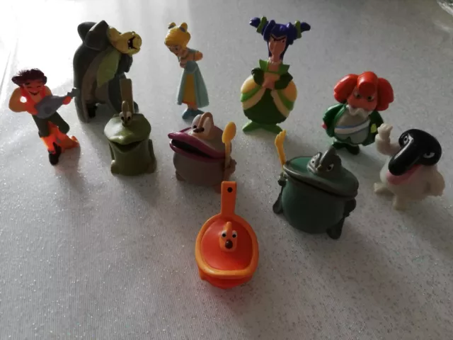 Set 10 Personaggi Diversi TOTÒ SAPORE - Sorprese Kinder Merendine