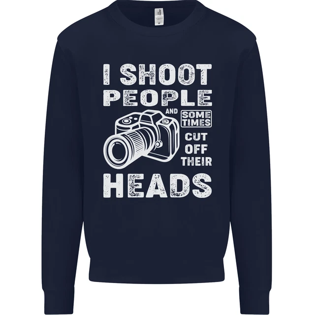 Felpa maglione Photography I Shoot People Photographer da uomo 2