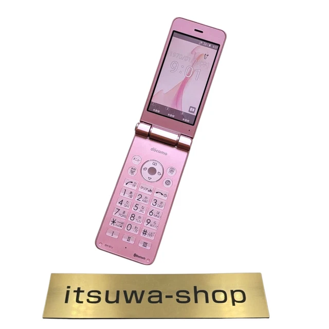 AQUOS KEITAI SHARP SH-01J Pink Sakura Cute Android Flip Phone